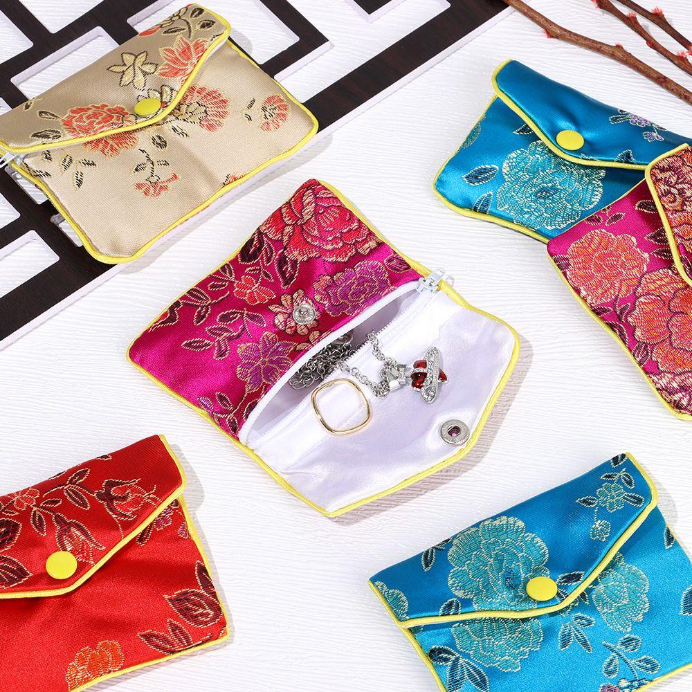 Túi Đựng Đồ Đa Năng Thêu Họa Tiết Xinh Xắn