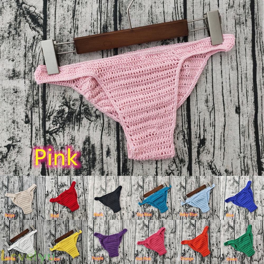 Quần Lót Lọt Khe Đan Móc Thoáng Khí Cho Nam Nữ