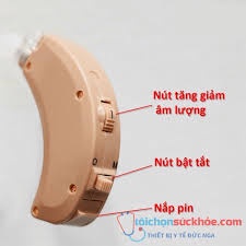 Máy trợ thính đeo vành tai Nhật Bản HB-23P - Máy trợ thính Rionet Nhật Bản