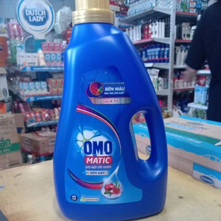 nước giặt omo matic bền màu 2,3kg cho máy giạt cửa trước.