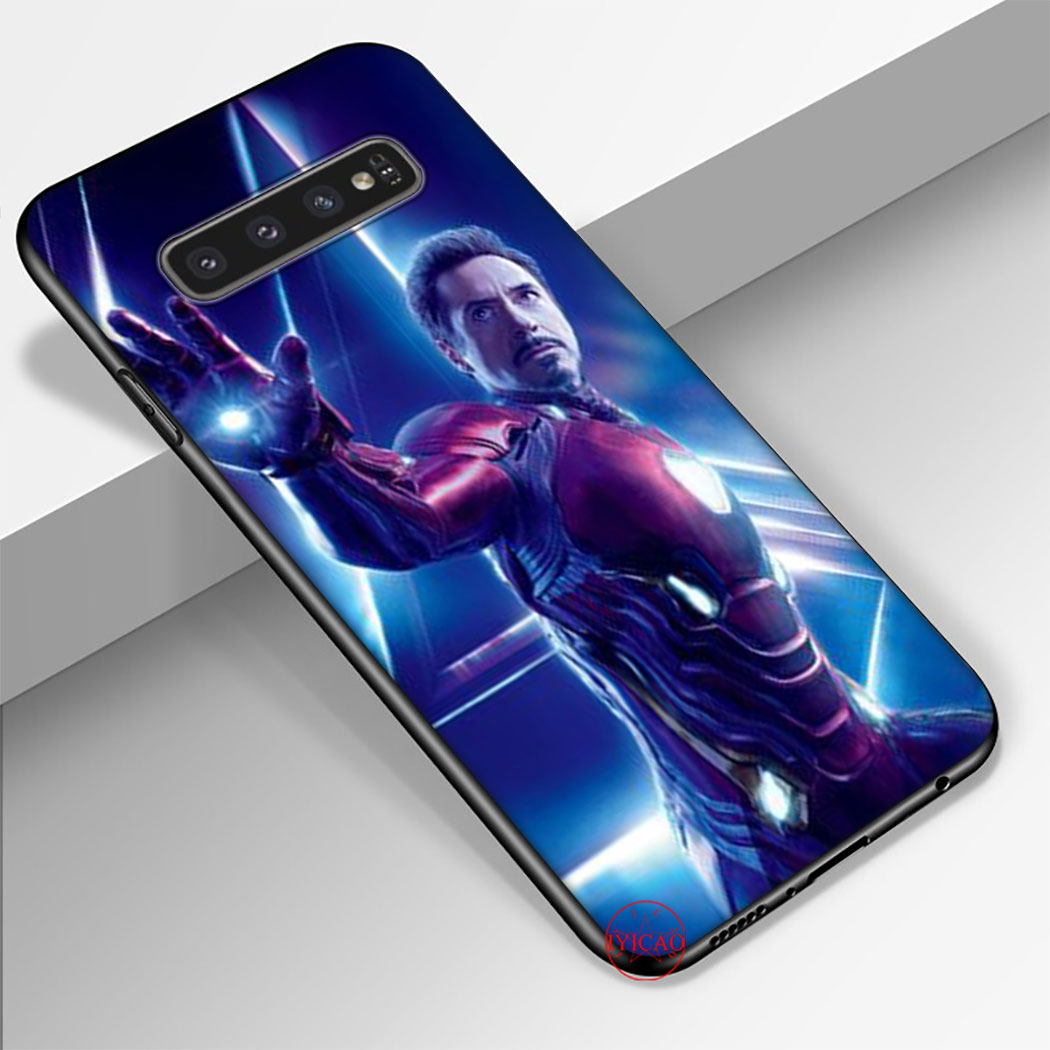 Ốp Lưng Silicone Hình Iron Man Cho Samsung J2 J5 J7 Prime J7 Core J7 Pro J730 A52 A72 F62 M62