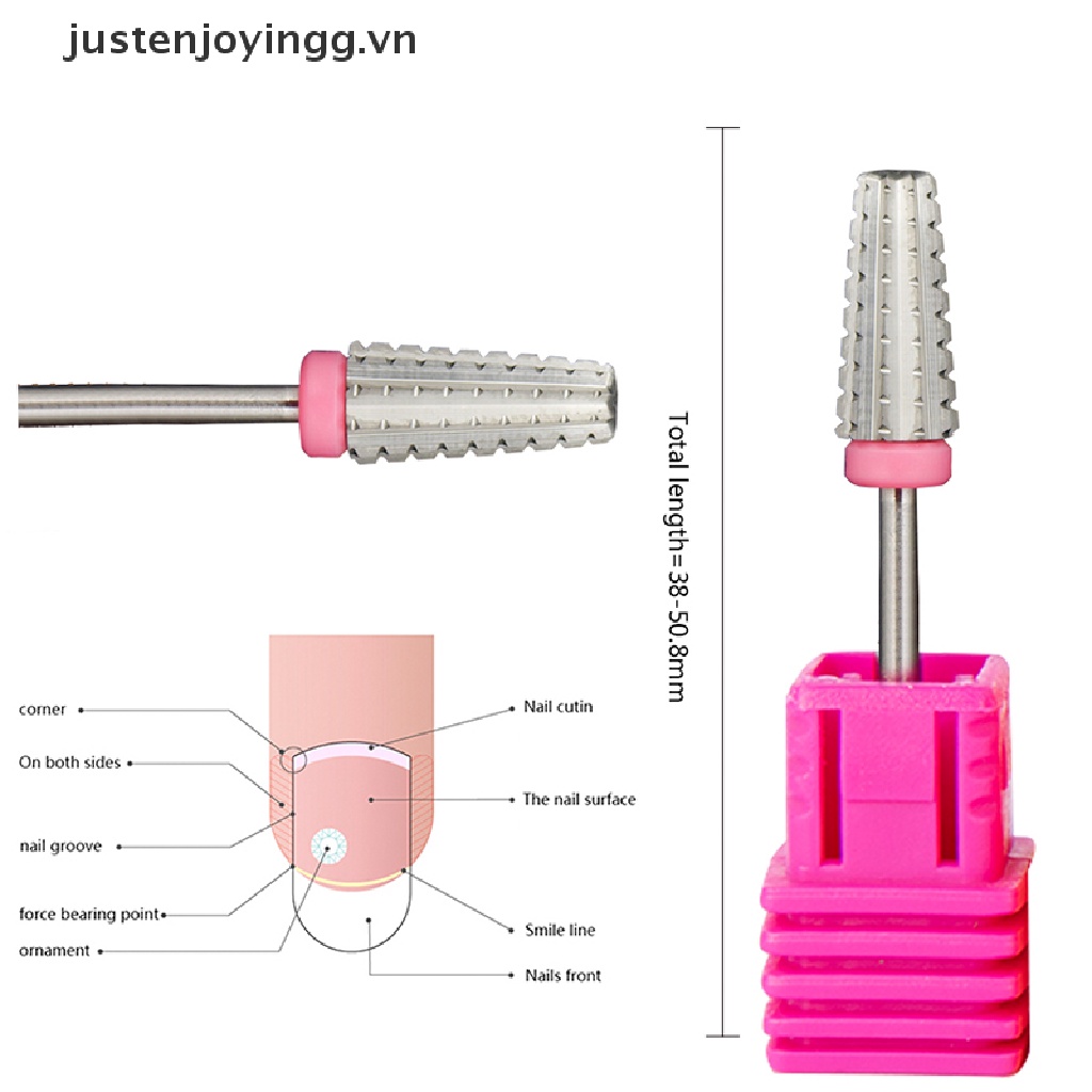 (Hàng Mới Về) Dụng Cụ Mài Móng Hai Đầu 5 Trong 1