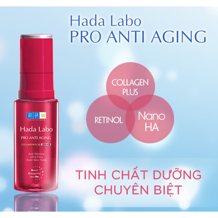 Tinh Chất Serum Hada Labo Dưỡng Da Chống Lão Hóa 30g Pro Anti Aging α Lifting Essence Chính Hãng