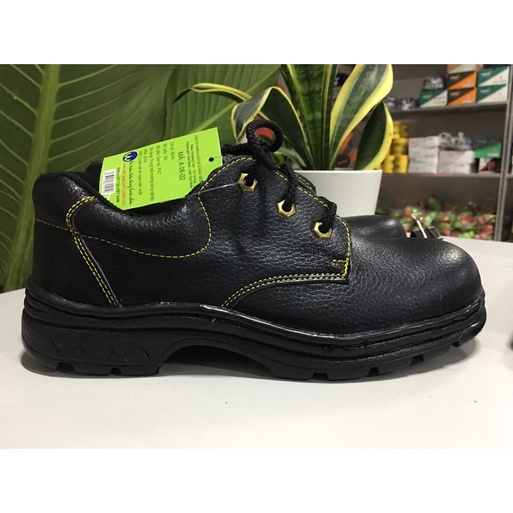 Giày Bảo Hộ Lao Động ABC (XP)( Hàng Đẹp loại 1 Chỉ Vàng + Đã Khâu Full đế ) đảm bảo an toàn cho bạn