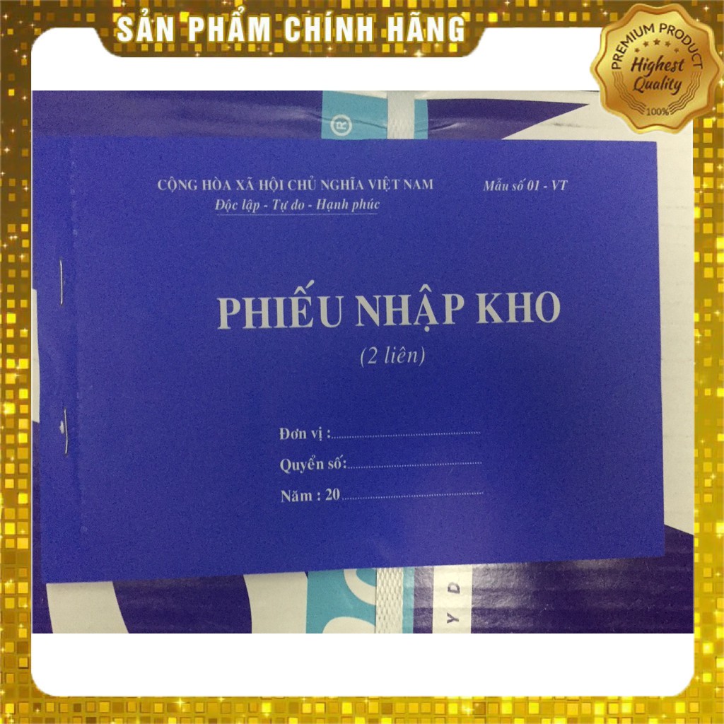 Phiếu nhập kho A5 2 liên █▬█ █ ▀█▀