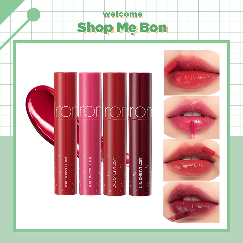 [SON KEM MỚI] Son Tint Lì Romand Juicy Lasting Tint