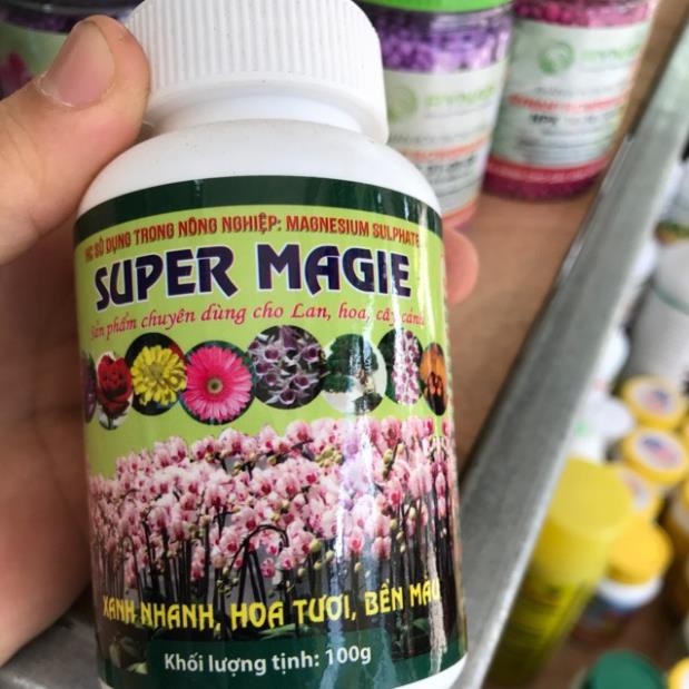 Phân bón super Magie- Chuyên dùng cho hoa lan, các loại hoa và cây cảnh