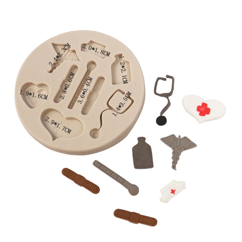 Khuôn Silicone Tạo Hình Làm Bánh Kẹo Socola