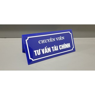 Biển chức danh chữ A in UV