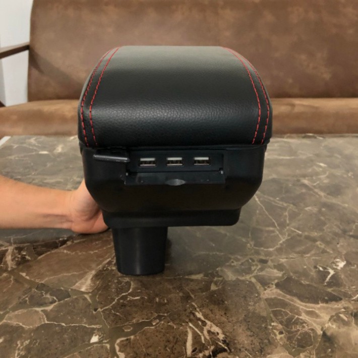 Sản Phẩm Hộp tỳ tay ô tô Toyota Rush và Toyota Avanza tích hợp 7 cổng USB .