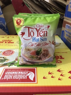 Cháo Tổ Yến Hạt Sen vị Thịt Bằm