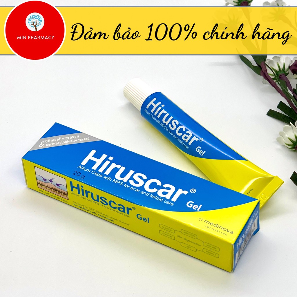 GEL HỖ TRỢ LÀM MỜ SẸO HIRUSCAR 20G- Minpharmacy