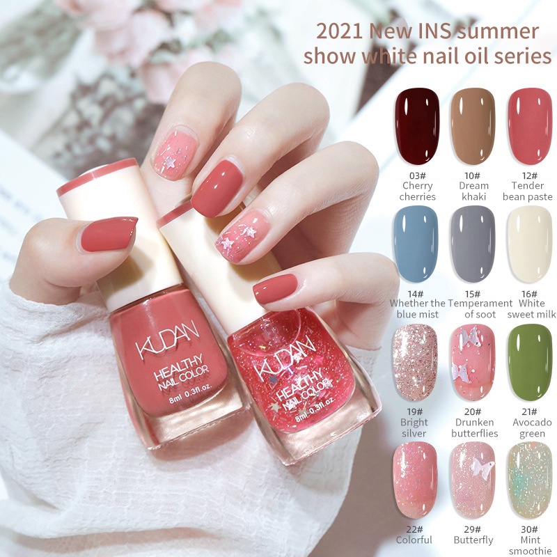 Sơn Móng Tay 10ml Khô Nhanh Màu Sắc Thời Trang
 okase