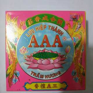 Nhang khoanh 24h trầm hương AAA Lưu Hiệp Thành hiệu Bông Sen