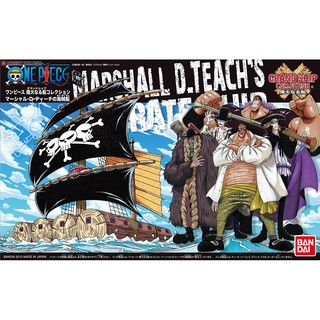 Mô Hình Lắp Ráp Tàu Marshall D. Teach Pirate Ship - One Piece (Bandai)