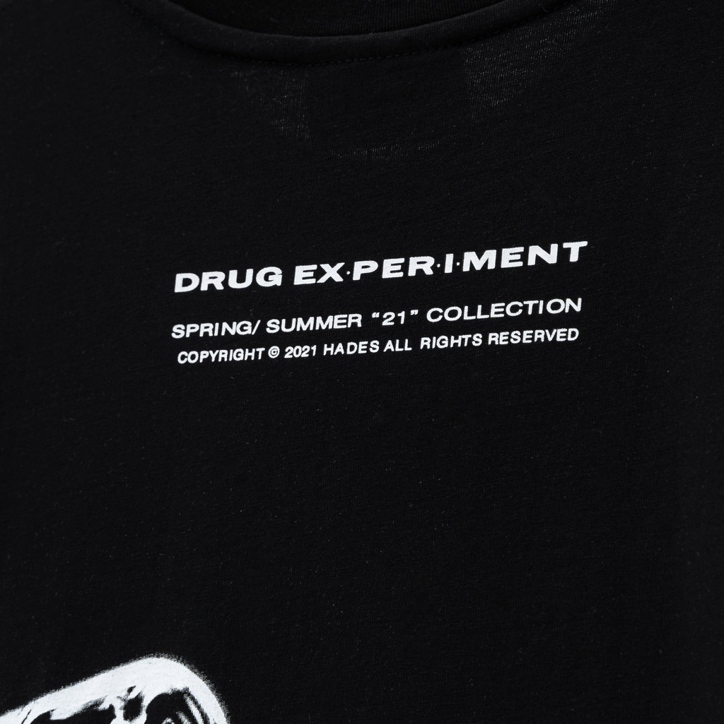 Áo Thun Tay Lỡ Unisex DRUG EXPERIMENT 100% Cotton - HADES Brand Chính Hãng | BigBuy360 - bigbuy360.vn