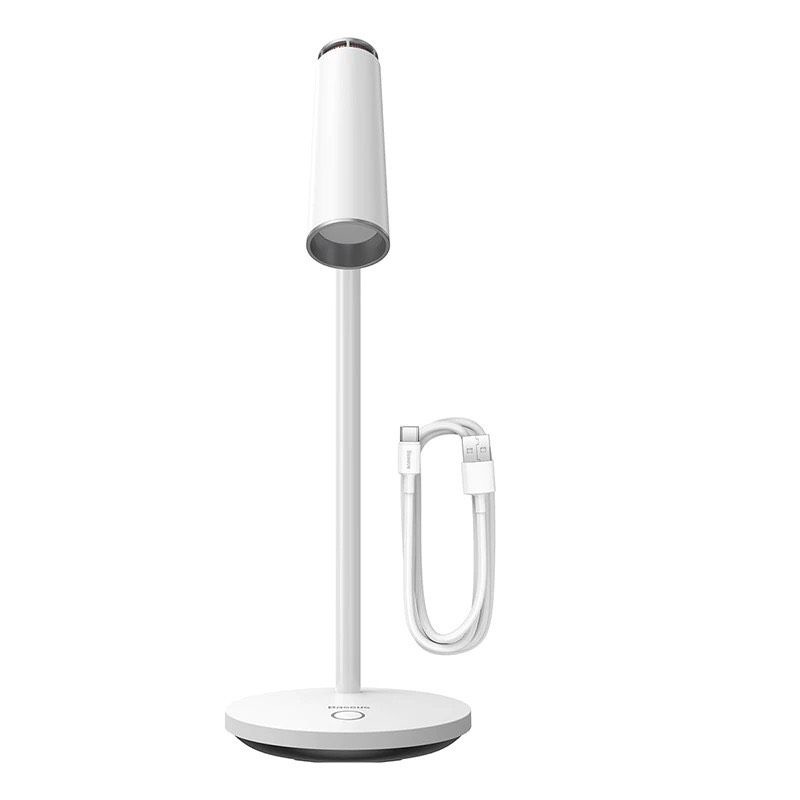 Đèn LED để bàn,học,làm việc chống mỏi mắt chống cận tích điện Baseus I-Wok-3 chế độ ánh sáng vàng,sáng trắng,trắng mờ