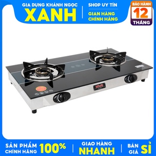 Bếp gas kiwa kw-770sg mới 100%+tặng dây gas,mặt bếp bằng kính cường lực-đầu đốt bằng đồng