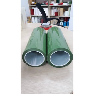 Băng dính chịu nhiệt Silicone xanh