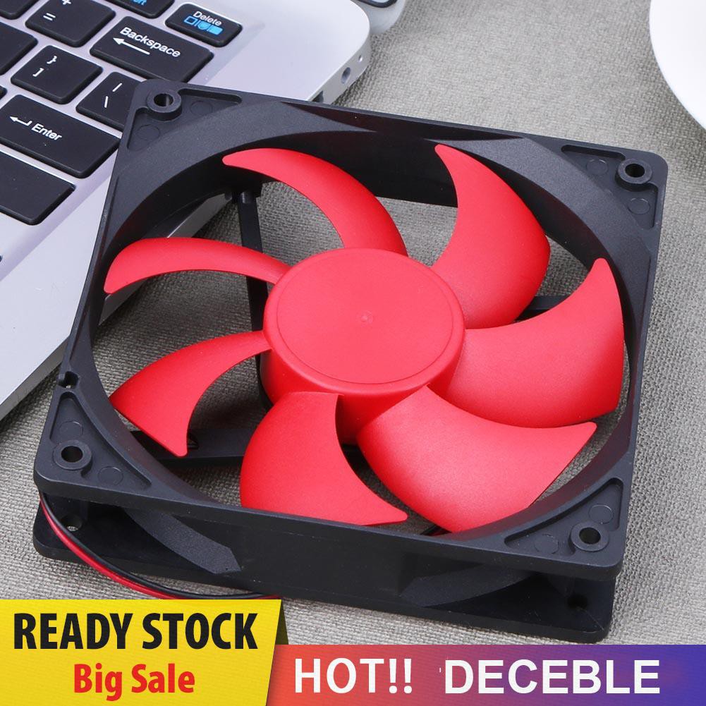 Quạt Tản Nhiệt 12cm 120mm Dc12V 1800r 120x120 X 25mm 2pin Cho Pc