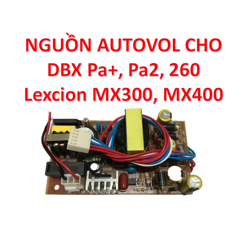 Nguồn Autovol GHS thay thế cho DBX Pa+, Pa2, 260