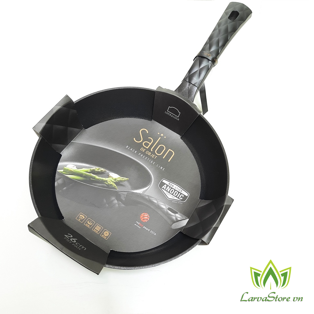 [Chính Hãng] Chảo Đúc Nhôm Chống Dính Lock&amp;Lock Salon Siêu Tốt 26cm GTH3263-IH