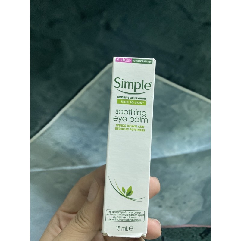 KEM DƯỠNG MẮT SIMPLE KIND TO EYES SOOTHING EYE BALM [HÀNG ANH]