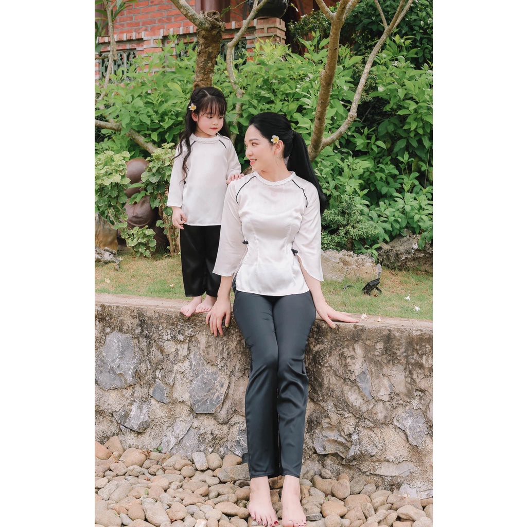 SET BÀ BA BÉ GÁI CỔ THỪNG