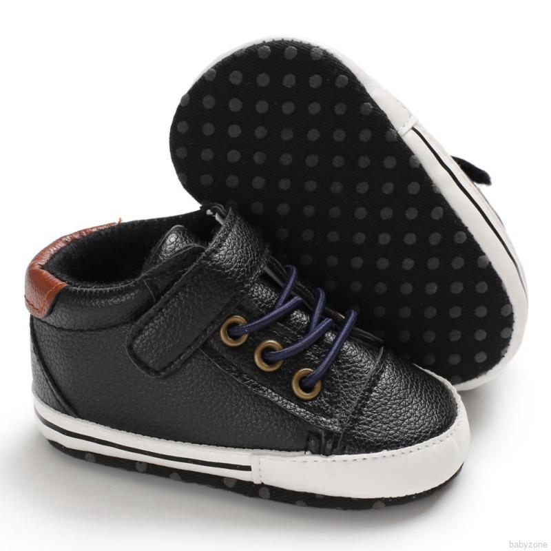 Giày sneaker da PU chống trượt cho bé trai