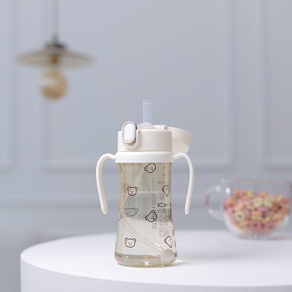 Bình hút nắp bật Olive/Tulip/Cherry/Gấu/Dark size 200ml - 300ml