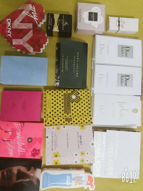 Nước hoa test Vial các loại