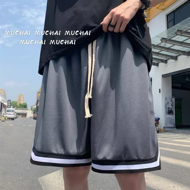 Quần Short Dáng Rộng Lưng Thun Co Giãn Thoải Mái Phong Cách Hàn Quốc Thời Trang Cho Nam Và Nữ size M-2XL