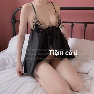 Đầm voan hở Bigsize