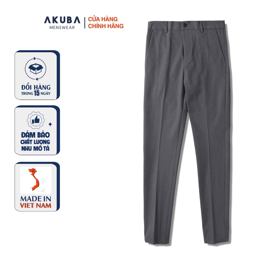 Quần Âu Nam Công Sở Cao Cấp AKUBA - Quần Âu đẹp | 02E710