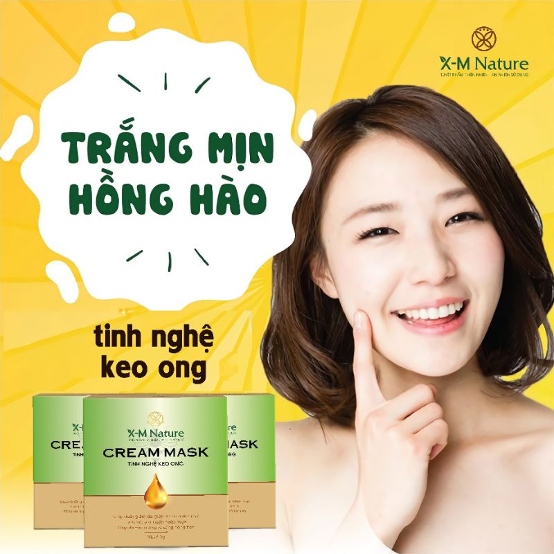 Mặt nạ  nghệ xm Nature  mẫu mới