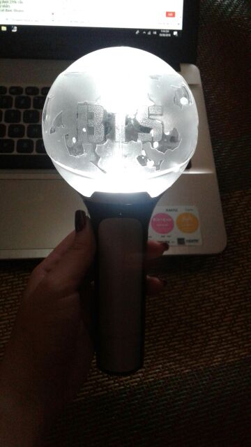 [Có sẵn] LIGHSTICK đèn cổ vũ BOMB VER 2 NHÓM BTS có tặng pAAAA