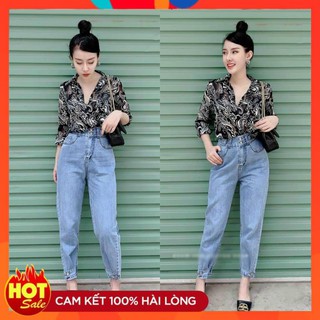 [Hàng Mới - Freeship] QUẦN BÒ BAGGY BO GẤU HOT HIT | Trẻ Trung Dễ Phối | H092