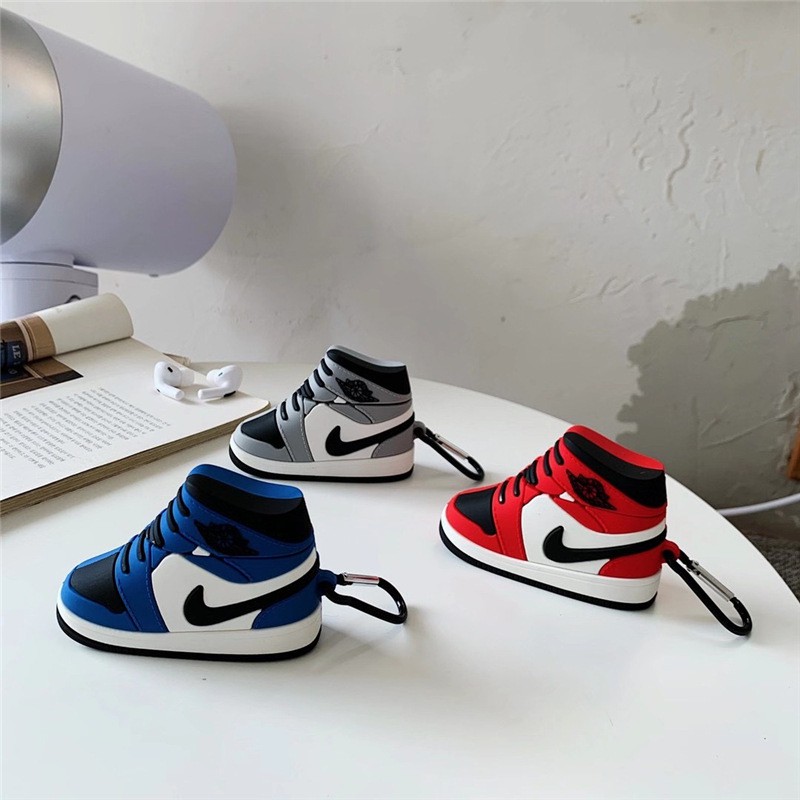 Vỏ Đựng Bảo Vệ Hộp Sạc Tai Nghe Airpods 1 / 2 Hình Chiếc Giày Nike