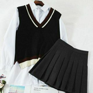 Chân váy xếp ly umi siêu đẹp