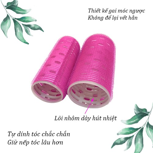 Lô Cuốn Tóc Lõi Nhôm tự dính uốn mái bay (Size vừa- đại)