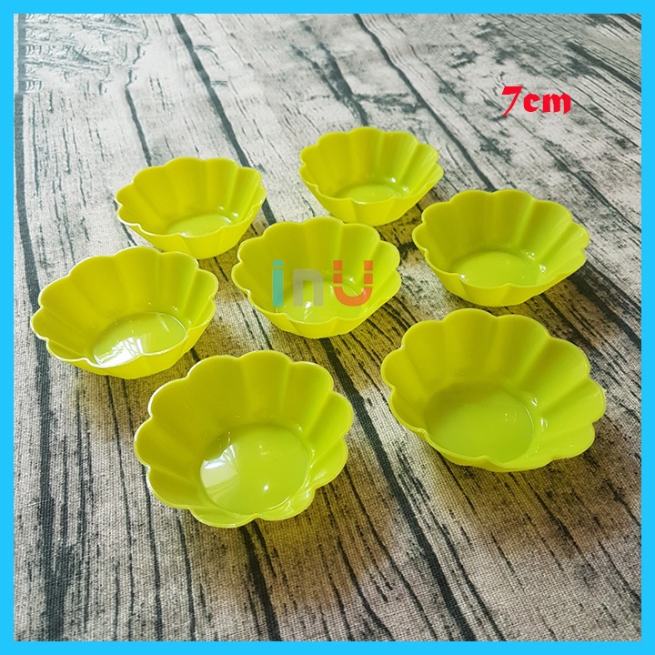 HCM - Combo 5 khuôn silicon cupcake nướng bánh muffin nhiều mẫu tròn, vuông, chữ nhật, sao, tim, bông, bướm... BSI