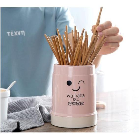 Ống cắm đũa thìa có nắp để bàn