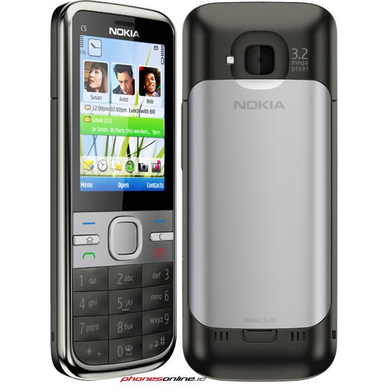 Điện thoại NOKIA C5 00 giá rẻ kèm theo phụ kiện (pin+sạc)