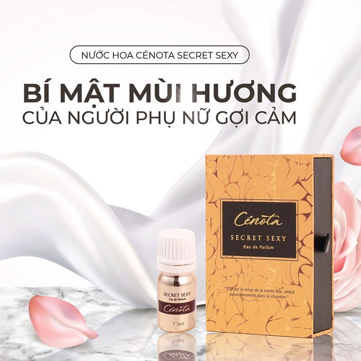 Nước hoa vùng kín Cenota Secret Sexy 5ml, Nước hoa vùng kín khiến các chàng mê mệt - C36