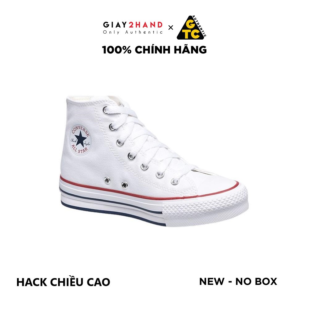 (AUTHENTIC 100%)  Giày Sneaker Thể Thao CONVERSE CHUCK TAYLOR ALL STAR EVA LIFT CANVAS COLOR HIGH 671108C