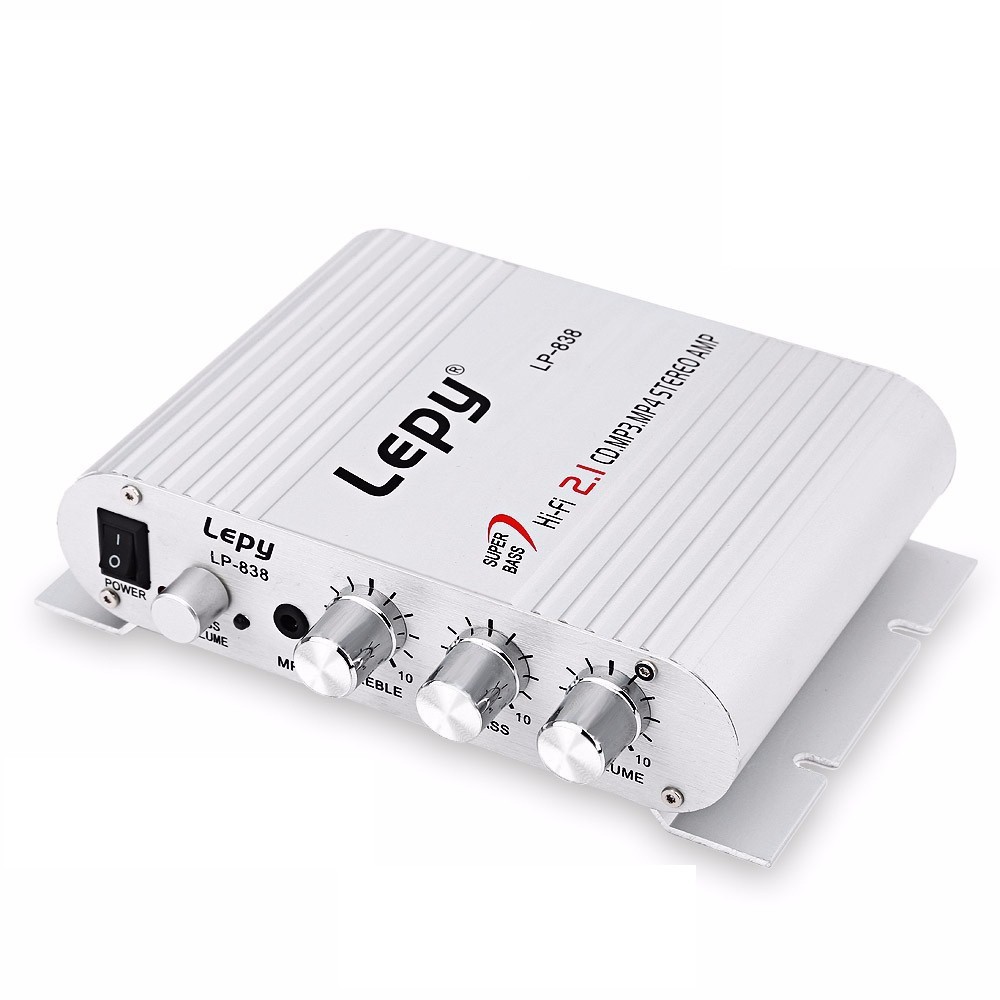 AMPLI MINI LEPY 838 Tặng Kèm Nguồn 12V3A