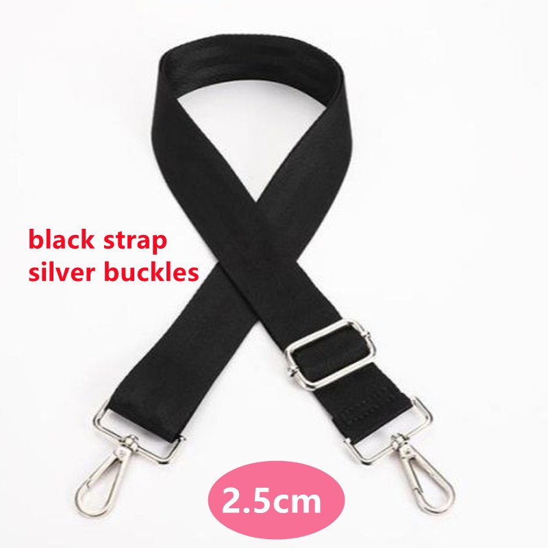 Dây Đeo Túi Nước Thay Thế 2.5cm Bằng Nylon Màu Đen