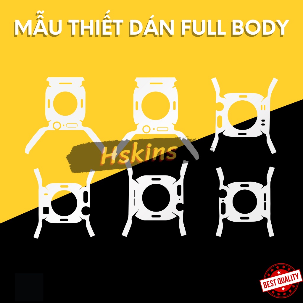 Miếng dán Apple Watch màn hình, full body PPF thủy lực cao cấp