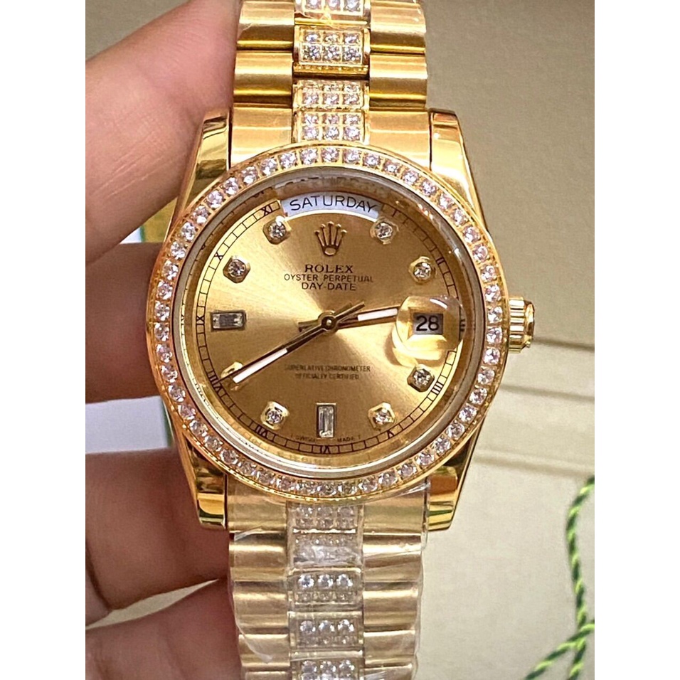 Đồng Hồ Nam Rolex Size 38mm - Phiên Bản Cao Cấp