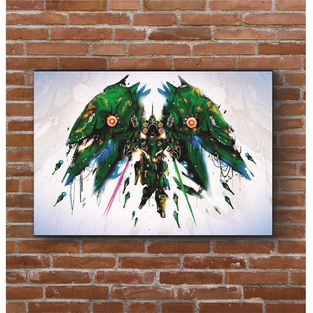 Poster Hình Nhân Vật Gundam 001 19x28cm